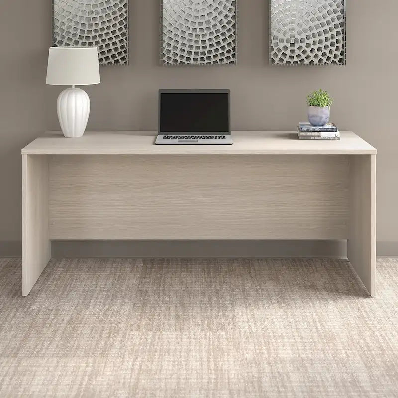 72W x 24D Credenza Desk by
