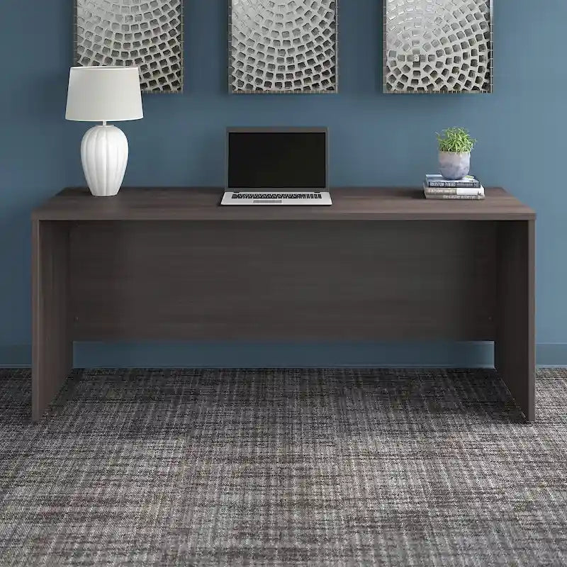 72W x 24D Credenza Desk by