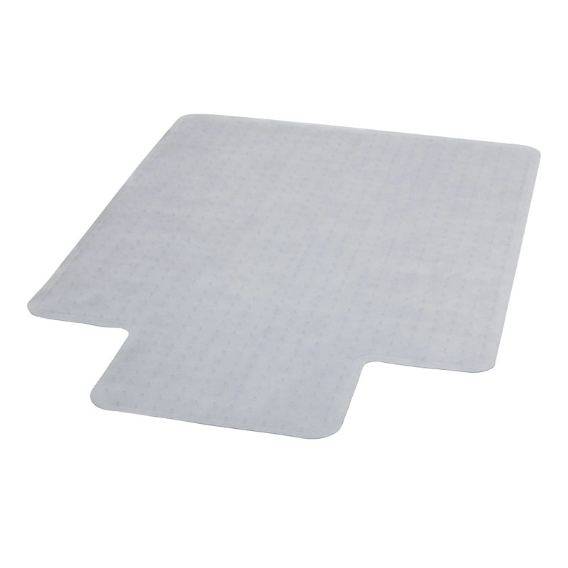 45 x 53 Carpet Chair Mat with Lip and Scuff and Slip Resistant Textured Top