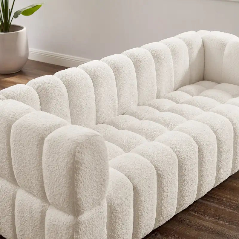 Divano Moderno da 85 pollici, Comodo Divano da Salotto - 85 x 33.86